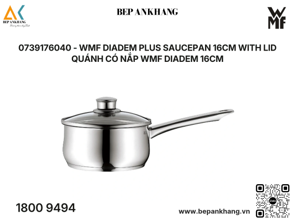 0739176040 - Quánh có nắp WMF DIADEM 16cm
